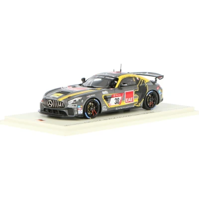 Afbeelding van Mercedes Benz AMG GT4 Spark Modelauto 1:43 2020 Mustafa Mehmet Kaya / Mike Stursberg Reinhold