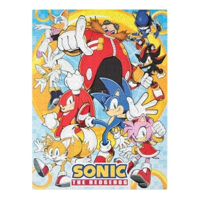 Afbeelding van Grupo Erik Puzzel Sonic The Hedgehog Legpuzzel 500 Stukjes 61 x 45,7 cm Inclusief geschenkverpakking en poster