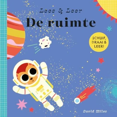 Afbeelding van Lees &amp; leer: de ruimte (kartonboek) (Hardback)