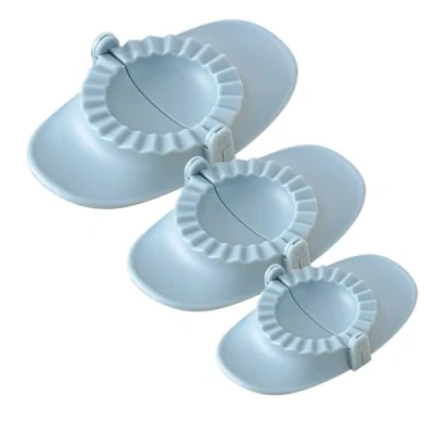 Afbeelding van 3 stuks plastic dumplingvormen, multifunctionele raviolivormen, dumplingvorm, gereedschap, voor het maken van dumplings, potstickers, taartverpakkingen