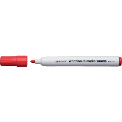 Afbeelding van Whiteboardstift Quantore rond 1 1.5mm rood per 10