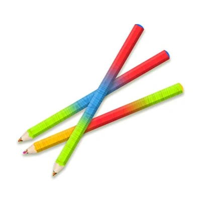 Afbeelding van Beleduc 52020 regenboogstiften, set van 24, kleurpotloden, knutselplezier