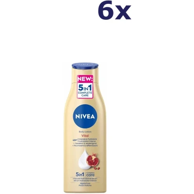 Afbeelding van 6x Nivea Bodylotion Vital 250 ml