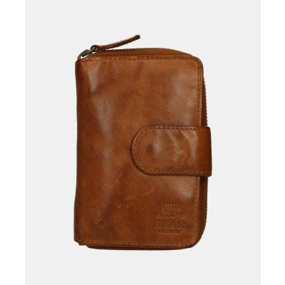 Afbeelding van Bear Design Cow Lavato Dames Portemonnee CL13550 Cognac