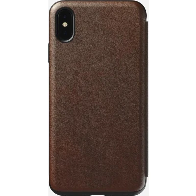 Afbeelding van Nomad Rugged Case Tri Folio iPhone XS Max bruin NM21TR0H50