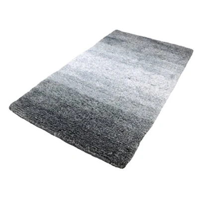 Afbeelding van Kleine Wolke Oslo badmat 100% polyester, platina, 120 x 70 cm