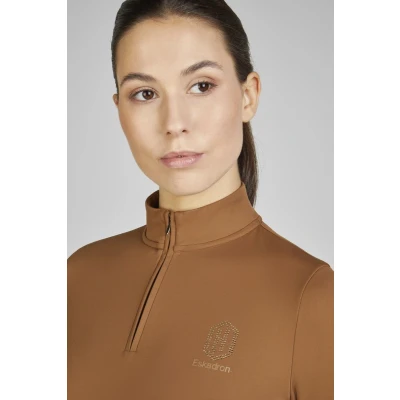 Afbeelding van Eskadron Shirt Fanatics Half Zip Almond