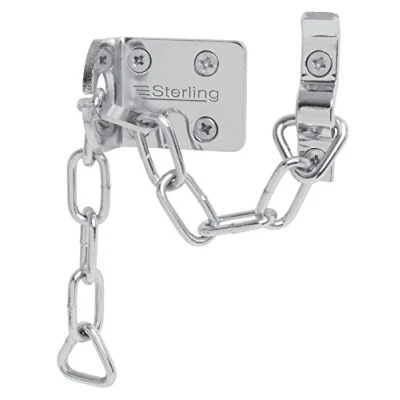 Afbeelding van Sterling dcc200 robuuste, verchroomde deurketting