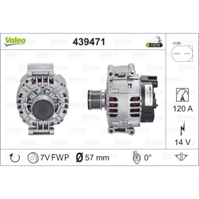 Afbeelding van Valeo Alternator/Dynamo 439471
