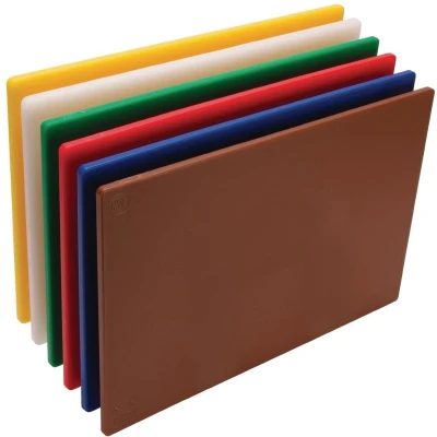 Afbeelding van Hygiplas LDPE snijplanken HACCP 450(B) x 300(L) 10(H)mm (6 stuks)