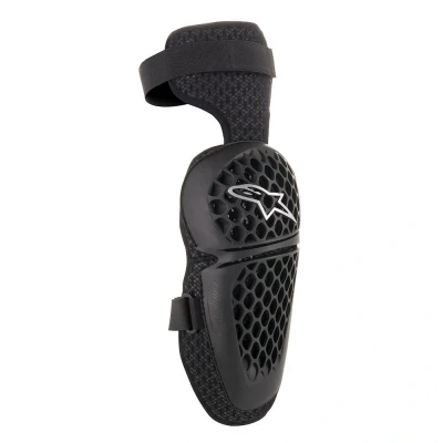 Afbeelding van Alpinestars 2024 Bionic Plus Jeugd Kniebeschermers Zwart maat S/M