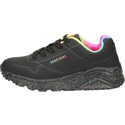 Afbeelding van Sandalen Skechers Uno Lite Rainbow Speckle 310456L BKMT Black/Multi