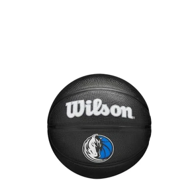 Afbeelding van Wilson NBA Team Tribute Mini Black Bas Dallas Mavericks