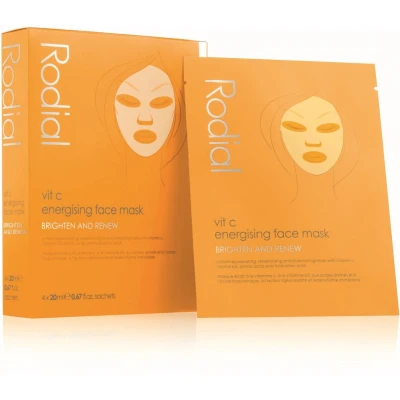 Afbeelding van Rodial Vit C Energizing Sheet mask 4 x 20 ml