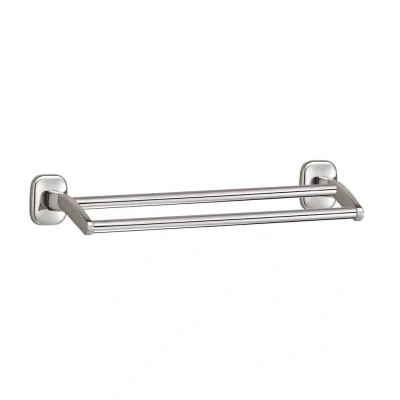 Afbeelding van Dubbele Handdoekhouder Sapho Rumba Hangend 65 cm Chroom