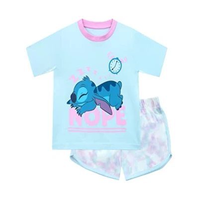 Afbeelding van Disney Lilo En Stitch Pyjama Meisjes Tie Dye PJs Voor Officiële Koopwaar 140