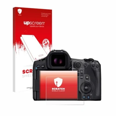Afbeelding van upscreen Schermbeschermer voor Canon EOS R5 Mark II Screen Protector Transparant, Antikras, Anti Vingerafdruk