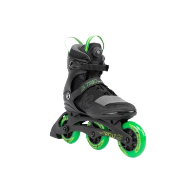 Afbeelding van K2 skates Unisex inline TRIO LT 100, zwart groen, 30G0301.1.1.075