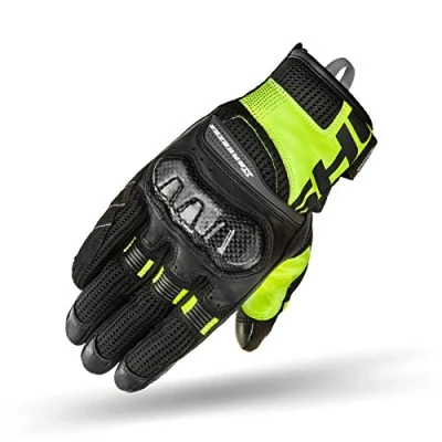 Afbeelding van SHIMA X BREEZE 2 FLUO, zomer heren mesh korte motorhandschoenen (fluo, M)
