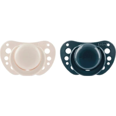 Afbeelding van Chicco Physioforma fopspeen Blauw 6 16m 2 stuks