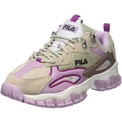 Afbeelding van Fila RAY Tracer TR2 Skateschoenen, Dames, Maat: 37, Oyster gray/mauve shadows Leer/ synthetisch