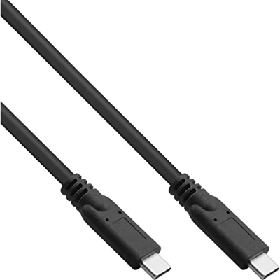 Afbeelding van USB C naar kabel USB3.2 (tot 10 Gbit/s) PD tot 20V/3A / zwart 5 meter