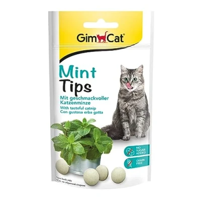 Afbeelding van 8x GimCat MintTips 40 gr