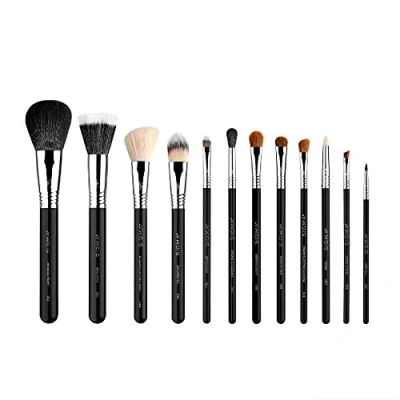 Afbeelding van Sigma Beauty Ck001 Make Up Borstelset Van 12 Makeup Essentials Kit Set, Voor Foundation, Poeder, Concealer En Vlekkeloze Contour Professionele Upborstels, Oogschaduw, Blush Lip
