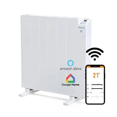 Afbeelding van Mellerware Comfy! Programmeerbare elektrische radiator 1200 W laag verbruik 3 modi + open raamfunctie kantelbeveiliging 20 m² Google Home Alexa Medium
