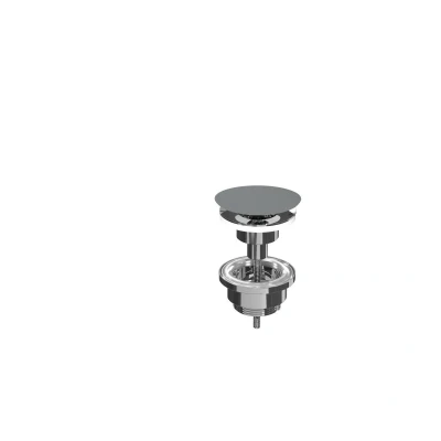 Afbeelding van INK Stop&amp;go afvoerplug klikwaste Quartz beton