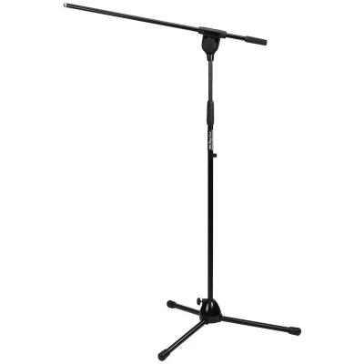 Afbeelding van IMG Stageline MS 90/SW microfoon vloerstandaard, schok geabsorbeerd, zwart