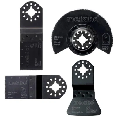 Afbeelding van Metabo Accessoires Multitool toebehoren houtset (4 delig) 626420000