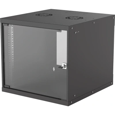 Afbeelding van Intellinet Basic Line 9HE 19inch wandkast (b x h d) 540 487 560 mm 9 HE Zwart (RAL 9005)