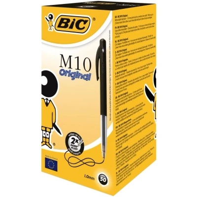 Afbeelding van Balpen Bic M10 medium Zwart