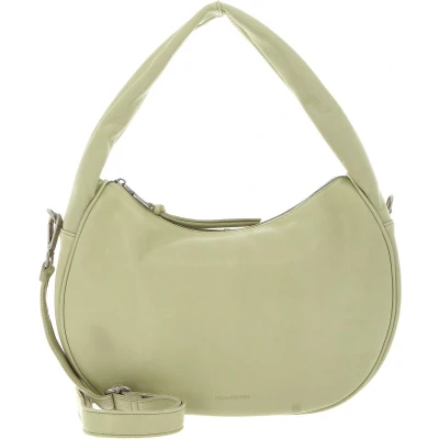 Afbeelding van FREDsBRUDER Leren Schoudertas Bobonia Hobo Bag Pistachio Lichtgroen