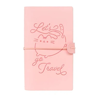 Afbeelding van Grupo Erik Lederen Notitieboek Pusheen Reisnotitieboek Dagboek