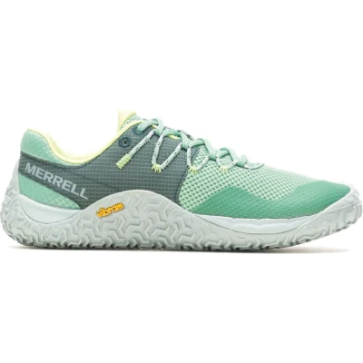 Afbeelding van Merrell Trail Glove 7 Hardloopschoenen neutraal, Dames, Maat: 37, Jade Kunststof/ textiel