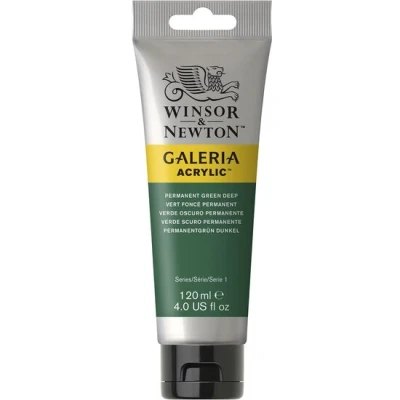 Afbeelding van Winsor &amp; Newton Galeria Acryl 120ml Permanent Green Deep