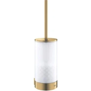 Afbeelding van GROHE Selection toiletborstelset voor wandmontage Brushed Cool