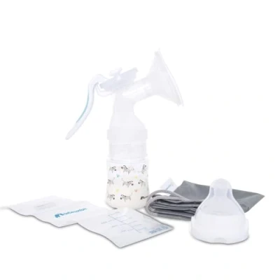 Afbeelding van Bebeconfort Handmatige borstkolf + fles Perfect Sense 150 ml 1 schijfsluiter