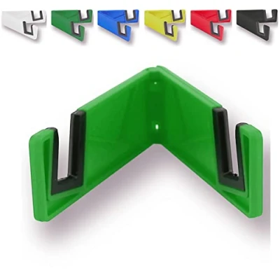 Afbeelding van ANTEVIA Mobiele telefoonhouder voor bureau, groen, opvouwbaar, meer dan 10 modellen, draagbaar, universeel (Laxo groen)