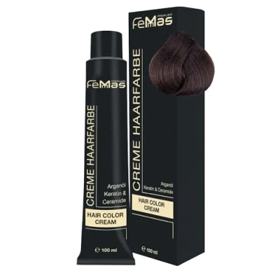 Afbeelding van Femmas Haarverf 6.0 Donkerblond Intensief 100ml 1 pack
