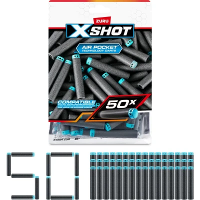 Afbeelding van X Shot Air Pocket Technology Dart Refill 50 pijltjes
