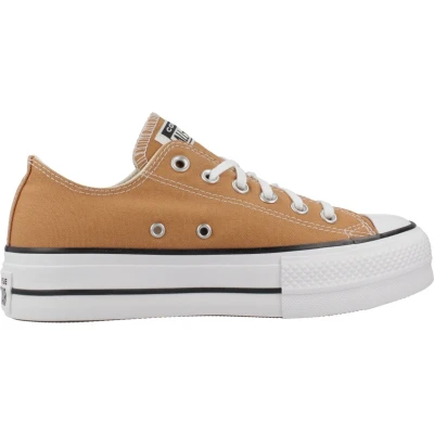 Afbeelding van Converse Chuck Taylor ALL STAR LIFT Platform Sneakers laag, Dames, Maat: 38, Gingersnap/white/black Textiel