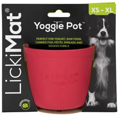 Afbeelding van LickiMat Yoggie Pot Roze