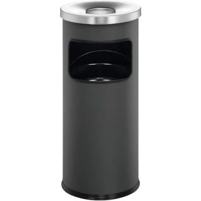 Afbeelding van Durable Waste basket Safe with ashtray round