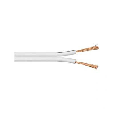 Afbeelding van Goobay 67744 luidsprekerkabel 2 x 0,75 mm² CCA strengen/luidsprekerkabel audiokabel per meter/luidsprekerkabel kabel audiokabel/subwoofer kabel/wit / 10 m