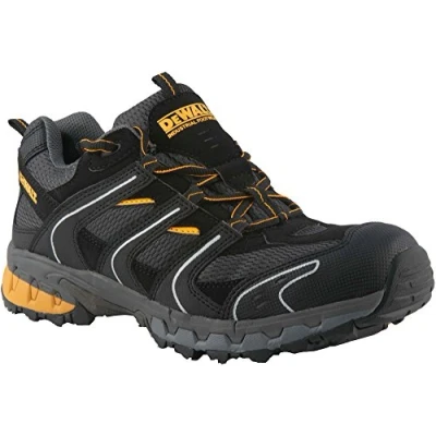 Afbeelding van DEWALT Heren Cutter Safety Trainers zwart UK 11 EUR 46, grijs,