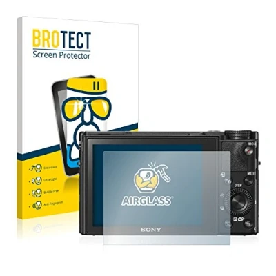 Afbeelding van BROTECT Glas Screen Protector voor Sony Cyber Shot DSC RX100 V Schermbeschermer [9H Hardheid, Beschermglas Folie niet Gehard Glas]
