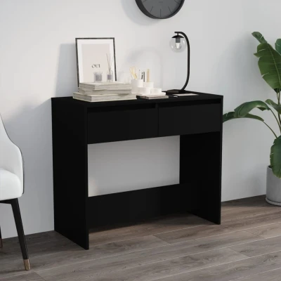 Afbeelding van Wandtafel 89x41x76,5 cm staal zwart